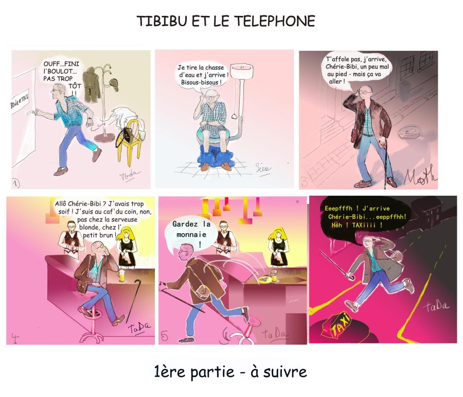 BD - Tibibu et le tlphone