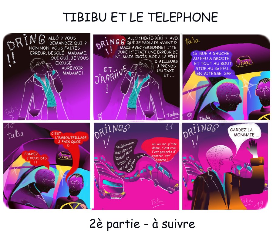 BD - Tibibu et le tlphone