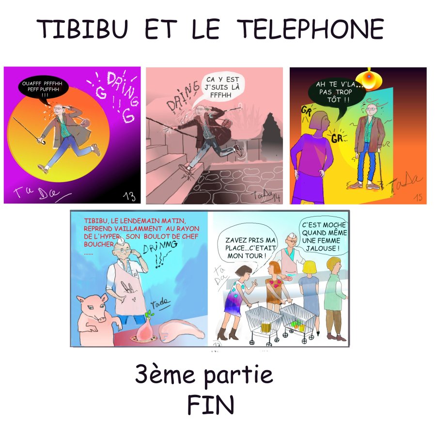 BD - Tibibu et le téléphone