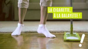 La cigarette  la balayette