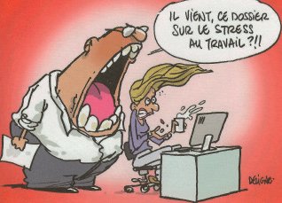 Stress au travail !
